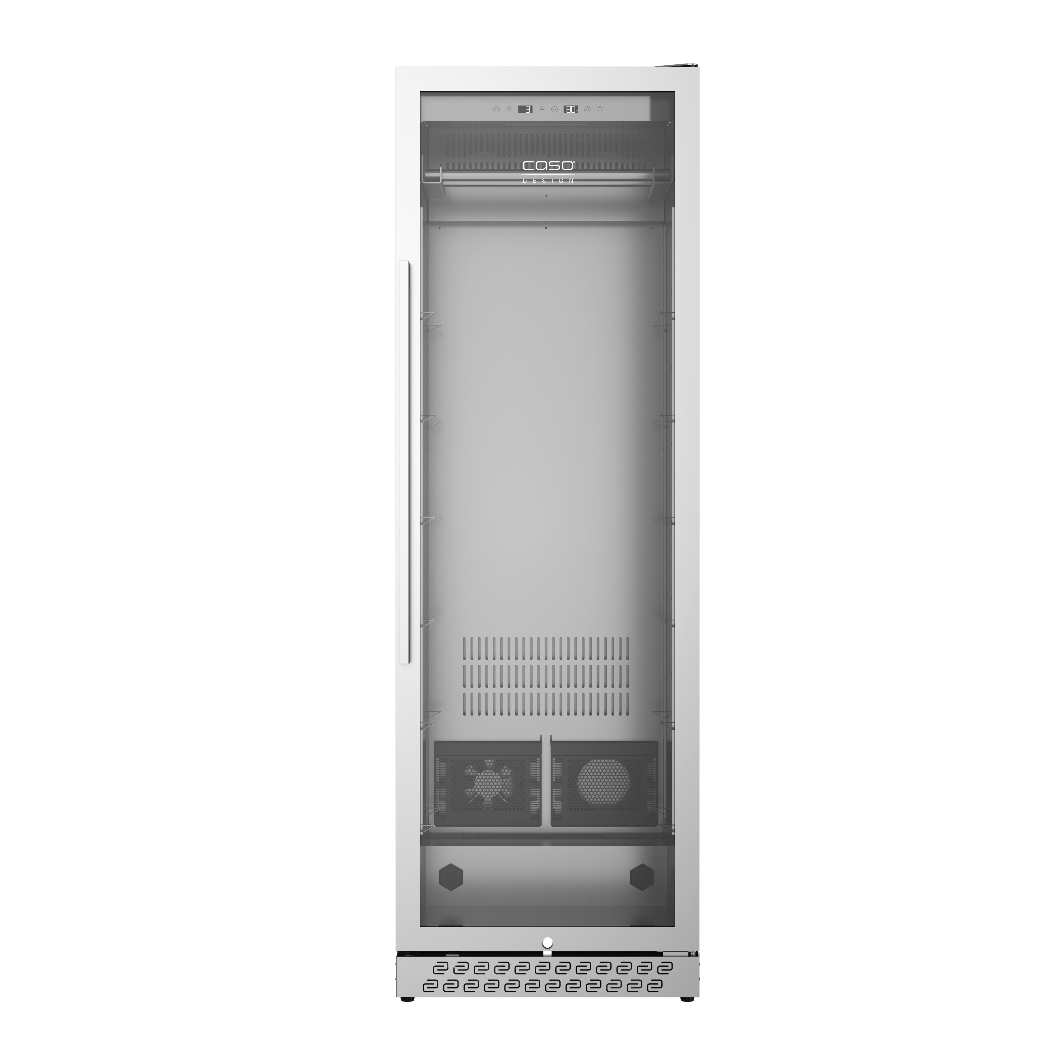 Caso DryAged Master 380 Pro, kødmodningsskab, 380L, Rustfrit stål